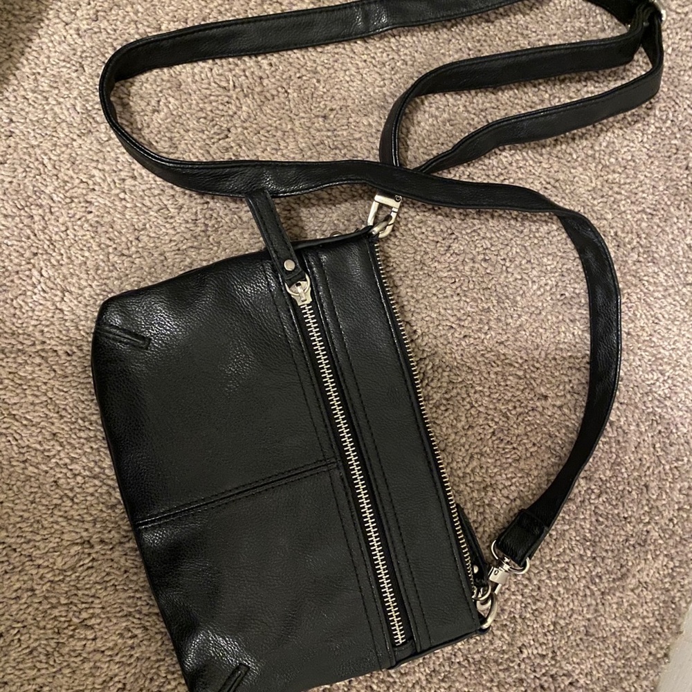 Black crossbody bag